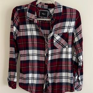 Rails flannel top